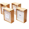 Bamboo Wood Grain Kitchen Storage Box