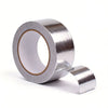 Heat Resistant Aluminum Tape roll showcasing its shiny metallic surface for industrial sealing applications.