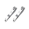 Large Chrome Nail Clipper - Precision Nail Care Tool for clean, precise cuts on fingers and toes.