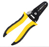 10-22 AWG Professional Wire Stripper Cutter with ergonomic grips for easy wire stripping and cutting.