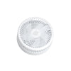 Portable Rechargeable USB Mini Folding Fan in white, compact and ideal for on-the-go cooling.