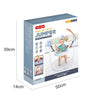Baby Learning Jumper Activity Center packaging showcasing a cheerful baby engaged in safe play and movement.