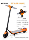 6.5 Inch Foldable Electric Scooter in vibrant orange design with features for children's fun and safety.