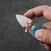 Mini Folding Pocket Knife with Damascus Blade
