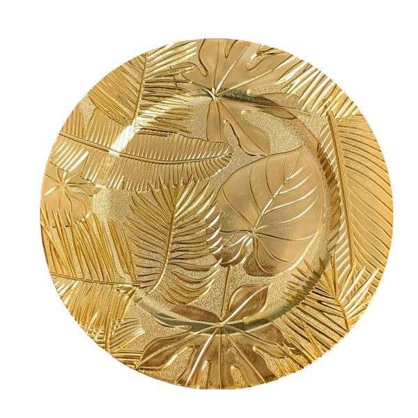 13-Inch Gold Reef Charger Plate