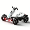Electric Off-Road Go Kart Van with sleek design and LED lights, ideal for outdoor recreation and utility tasks.