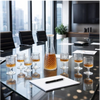 7-Piece Diamond Pattern Glass Water Set