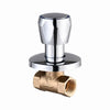 Long Handle Concealed Brass Stop Valve