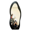 Full Length Mango Shape Wooden Dressing Mirror