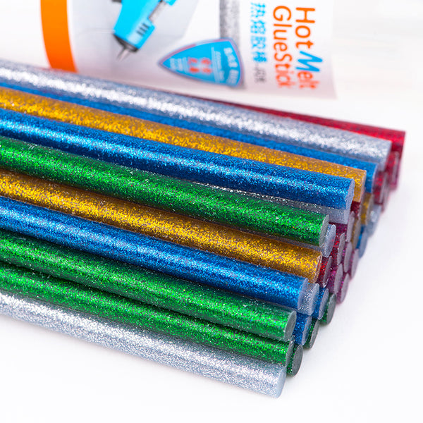 Colored Hot Glue Stick Set for DIY Crafts and Decorations