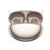Bluetooth 5.4 Clip-On Earphones in charging case, sleek design for comfort and safety during outdoor activities.