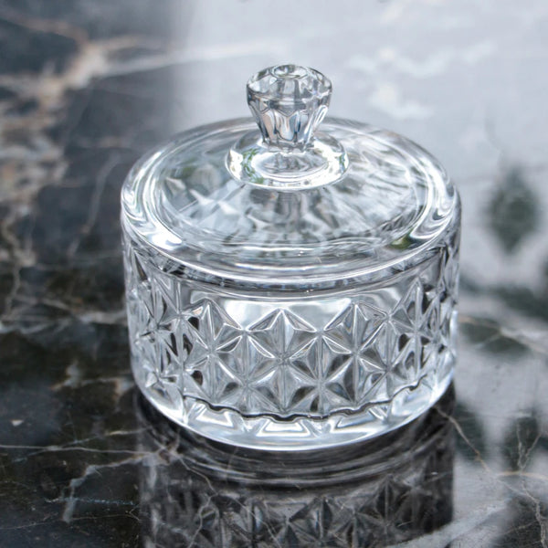Modern Round Glass Storage Jar