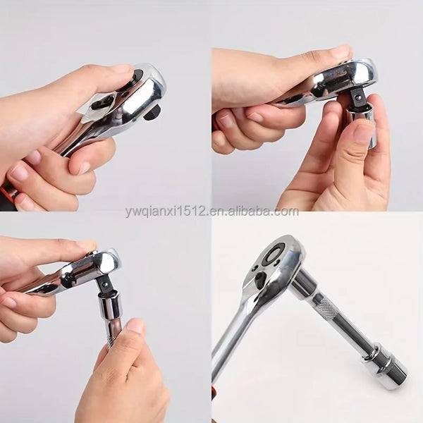 Carbon Steel Quick Ratchet Wrench Socket
