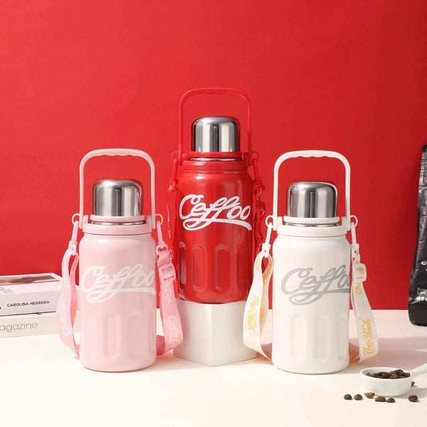 Stainless Steel Vacuum Water Bottle with Handle