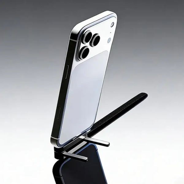 T-Shaped Design Type-C Portable Charging Accessory supporting a smartphone for stable charging and connectivity.