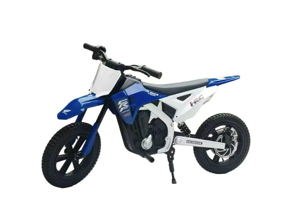24V Electric Dirt Bike for Children, compact ride-on motorbike for off-road fun.