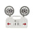 8 Hour Emergency LED Lights 10 W with dual lamps and control panel for reliable illumination during emergencies.