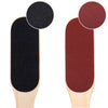Foot Rub Exfoliating Scrub Grinding Stone black and red sanding surfaces for effective foot care.