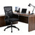 Mesh Office Chair with Lumbar Support and Adjustable Height in a modern office setting with desk and laptop.