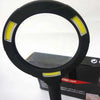 Handheld Magnifying Glass with LED Light showing clear optical lens and built-in LED features for enhanced visibility.