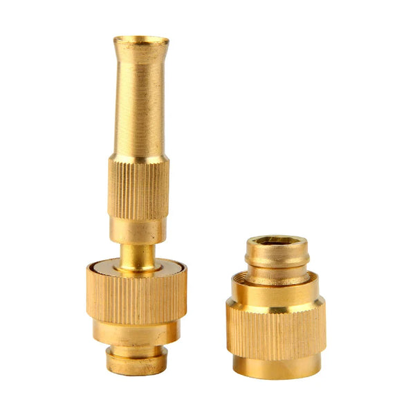 Heavy Duty Brass High Pressure Hose Nozzle components for optimal watering and sprayer performance.