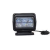 60W Rechargeable Remote Search Light with three lenses and a strong magnetic base for outdoor use.