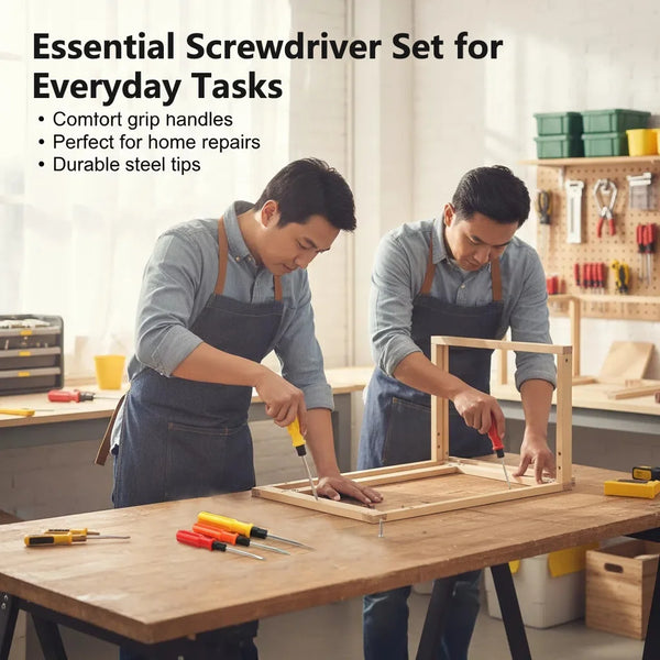 Multi-purpose Colour Combination Screwdriver Set