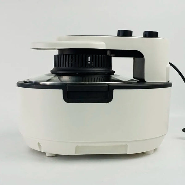 Digital Air Fryer Electric Cooker side view showcasing its sleek design and digital control panel.