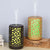 200ml Automatic Electric Plastic Aroma Diffuser in black and wood design, emitting fragrant mist.