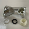 1080 Degrees Rotating Kitchen Water Saving Faucet parts including aerator and connectors.