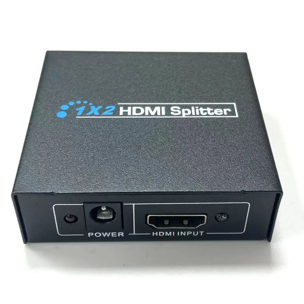 HDMI Splitter Full HD Signal Distributor, designed to split one HDMI signal into two displays.