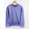 Unisex Oversized Blank Hoodies in light purple color, showcasing a relaxed fit and soft fabric for everyday comfort.