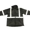 Reflective PU High Visibility Waterproof Raincoat