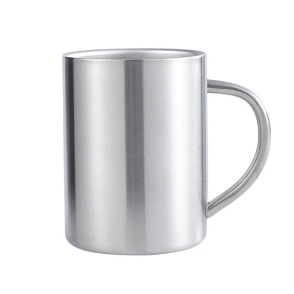 Double Wall Stainless Steel Camping Tumbler Travel Coffee Cups Set