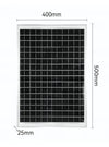 Portable Mini Solar Panel Kit dimensions 400mm x 500mm x 25mm for outdoor power solutions