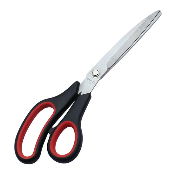 11-inch Stainless Steel Clothing Scissors with ergonomic handles for comfortable, precise cutting.