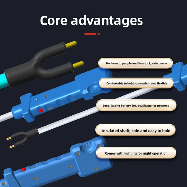 Durable Waterproof Electric Livestock Prodder core advantages including safety, comfort, and battery longevity.