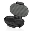 Home Mini Panini Sandwich Machine open, showing non-stick grilling plates for easy sandwich preparation.