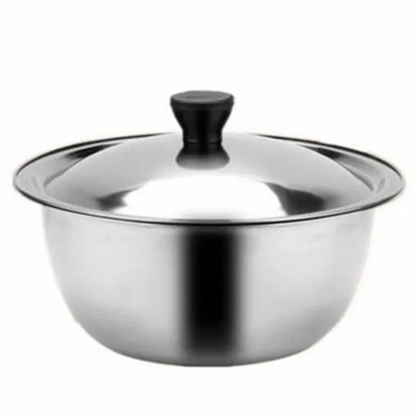 High-Quality Stainless Steel Soup Basin with Lid