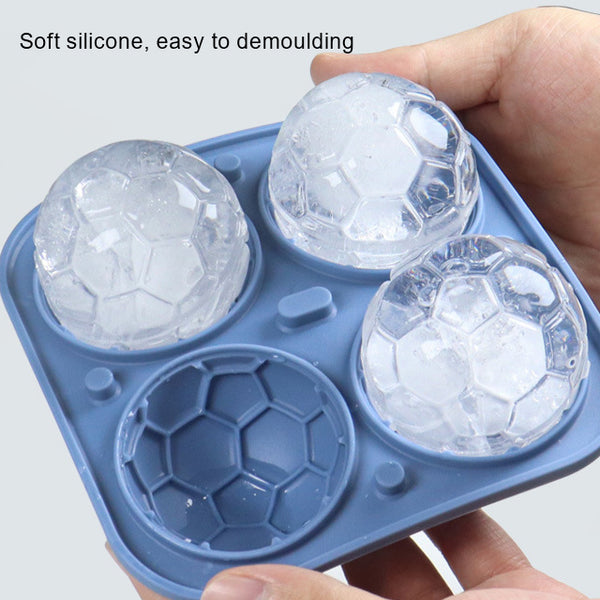 Sports Ice Ball Molds – Football & Basketball