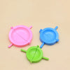 Eco Friendly Plastic Baking & Pastry Tools Set in pink, blue, and green for easy dough shaping and pastry prep.