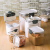 Airtight Bulk Food Storage Containers 4-Pack