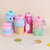 Colorful collection of fun and playful Ice Cream Water Bottles, perfect for kids and hydration on the go.
