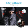 Infrared Motion Sensor with wide angle detection and loud alarm for safety and security.
