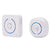Infrared Motion Sensor and alarm unit, featuring wireless detection and alert system for home security.