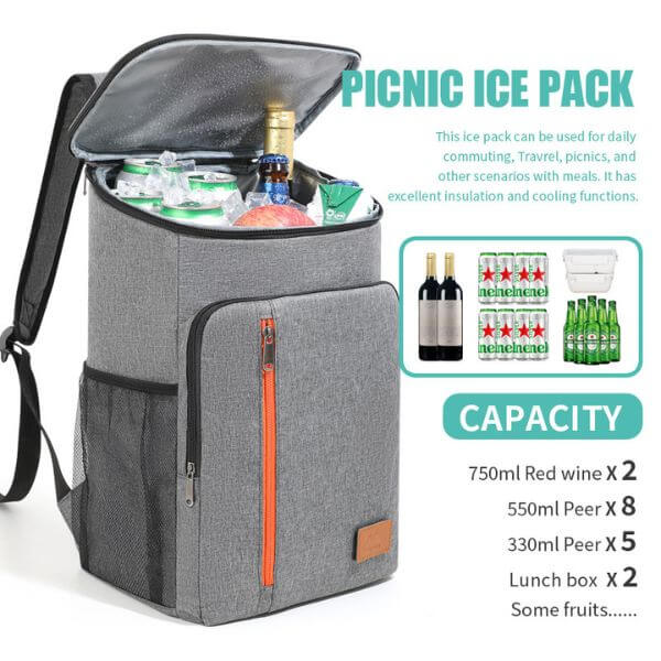 Perfect Dealz Insulated Leak-Resistant Cooler Backpack for Everyday Adventures