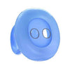 Kids Baby Boat with Sun Shade, inflatable blue baby boat for water play with secure floating seat.