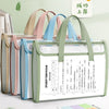 Large Capacity PVC Waterproof Seven Compartment Storage Bag in pastel colors for organizing essentials.