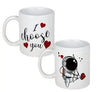 Perfect Dealz Love-Themed Straight Ceramic Mug
