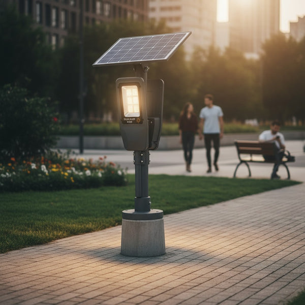 MX6088 Split-Type Solar Street Light Panel & Pole